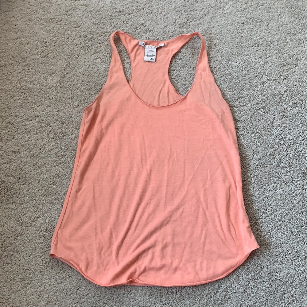 American rag orange tank